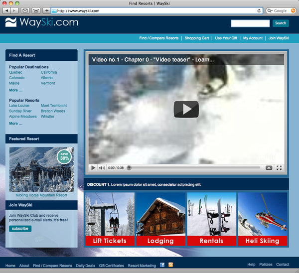 Discounted Ski Lift Tickets